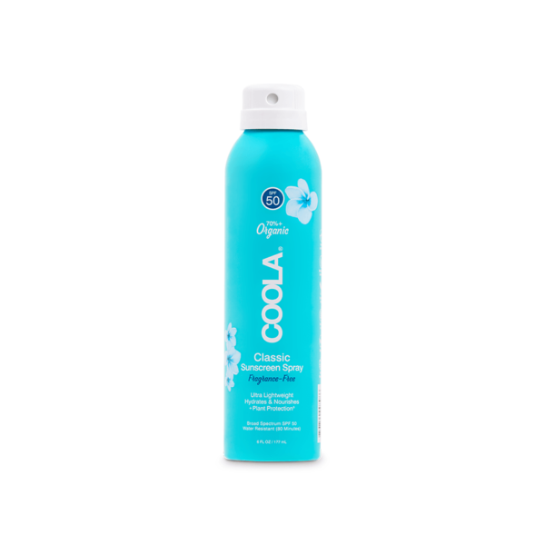 the lab coola brand classic sunscreen spray unscented
